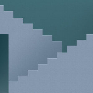Graphic Wallframe pattern-stairs
