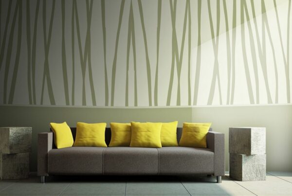 Graphic Wallframe Pattern - ABSTRACT STRIPE