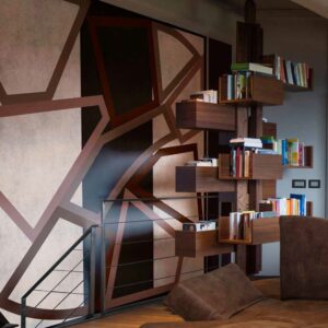 Graphic Wallframe Pattern - COFFEE
