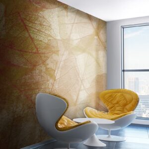 Nature Wallframe Pattern - LEAVES MONO