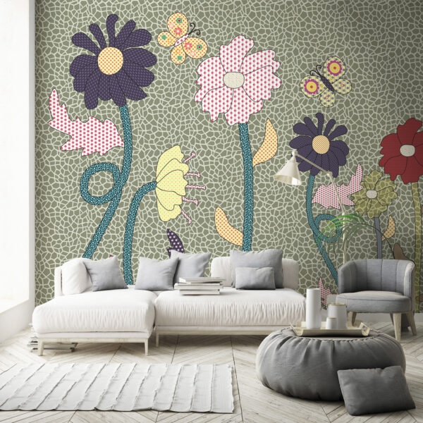 Floral Wallframe Pattern - NUTS