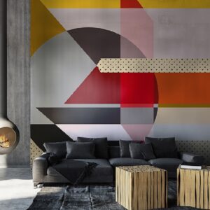 Graphic Wallframe Pattern - SUNSET