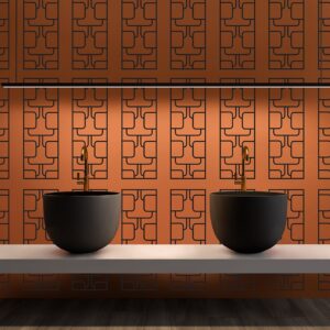 Graphic Wallframe Pattern - THE GRAND