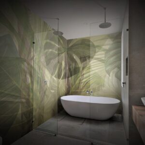 Exotic Nature Wallframe Pattern - TROPICAL